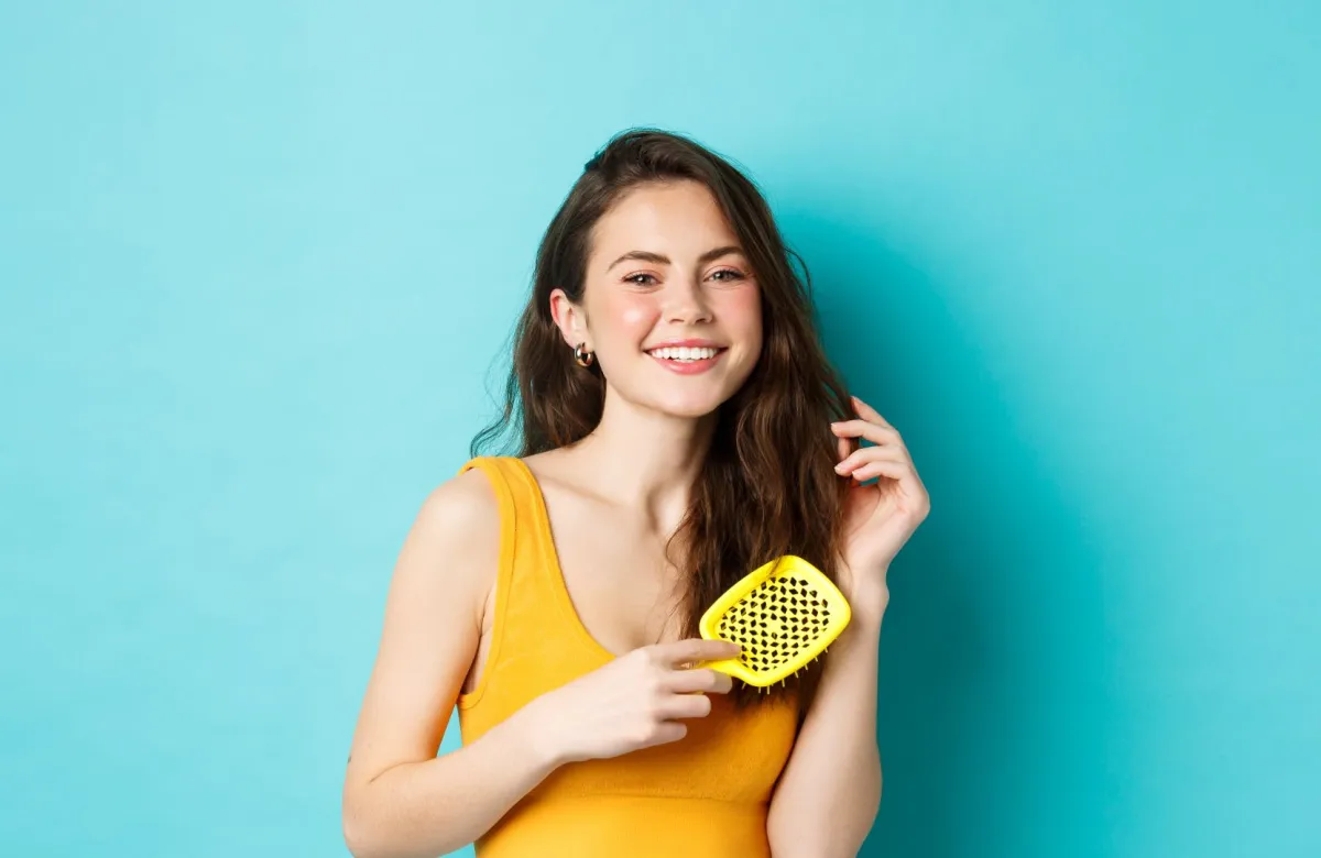 فك تشابك الشعر