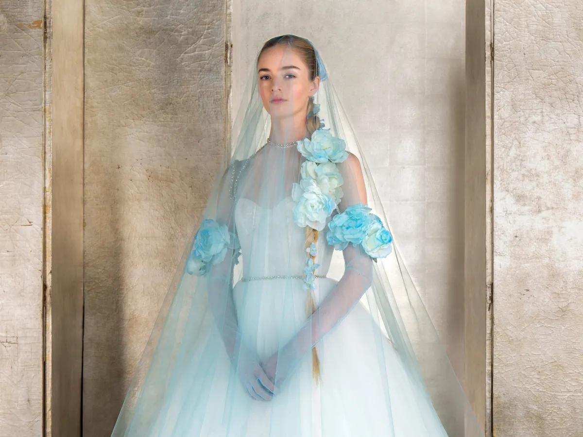 فستان زفاف من ريم عكرا Reem Acra - الصورة من Launchmetrics/Spotlight ©