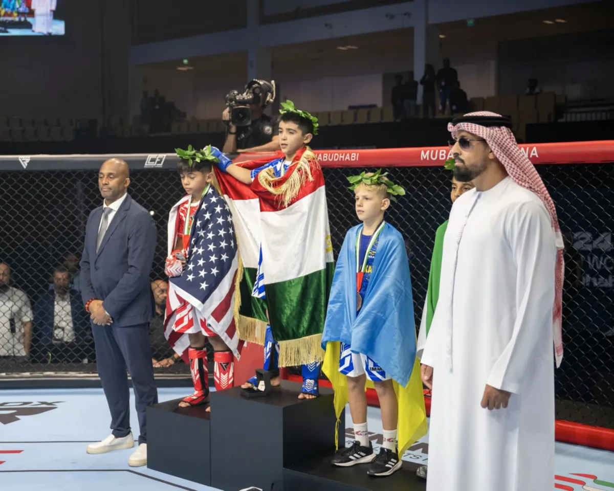 انطلاق النسخة الخامسة من بطولة العالم للفنون القتالية  - مصدر الصورة وكالة انباء الإمارات