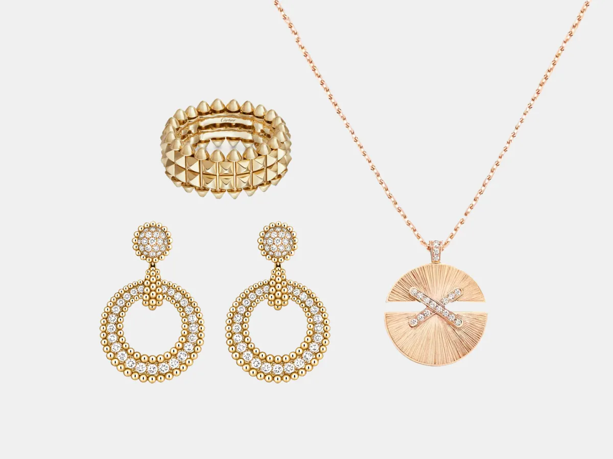 مجوهرات ذهب لإطلالات البحر