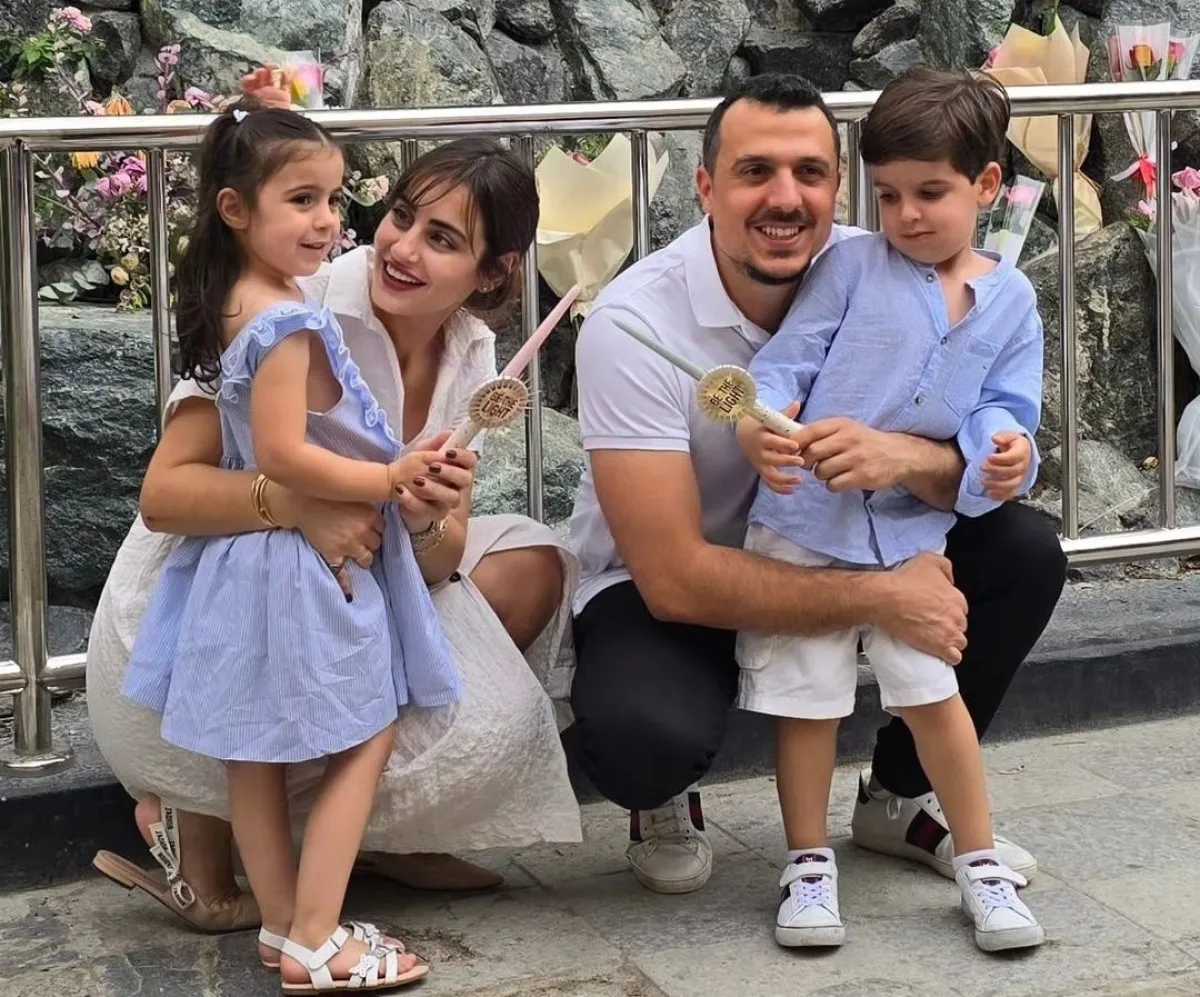 إيميه صياح وزوجها فريد نجار- الصورة من حساب إيميه على إنستغرام