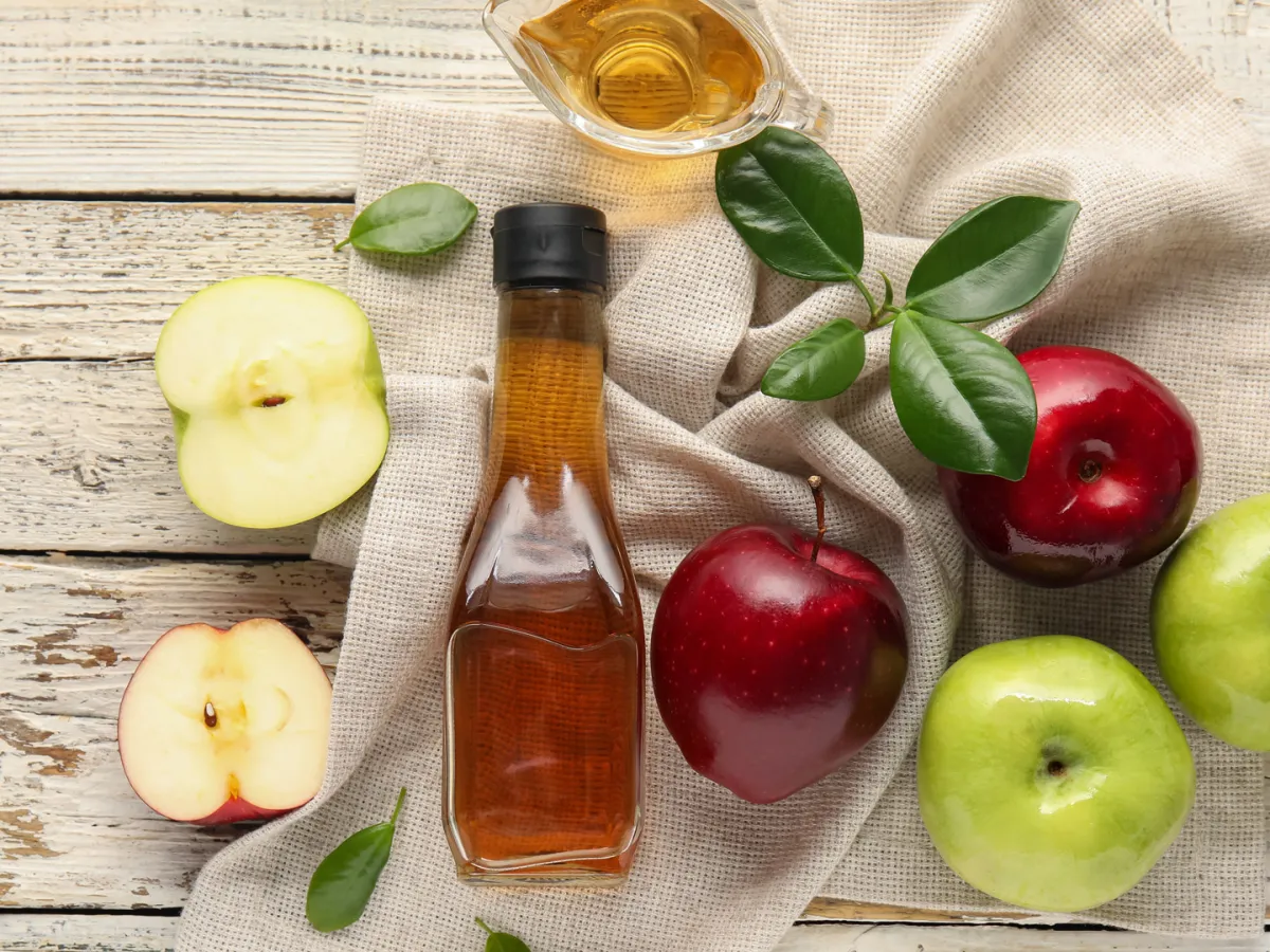 تناول خل التفاح  يؤدى إلى العديد من المخاطر على الصحة