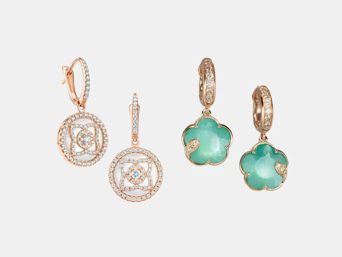 أقراط قصيرة