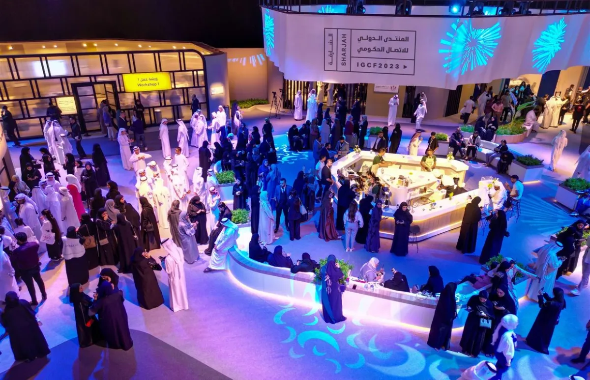 المنتدى الدولي للاتصال الحكومي. الصورة من مكتب الشارقة الإعلامي