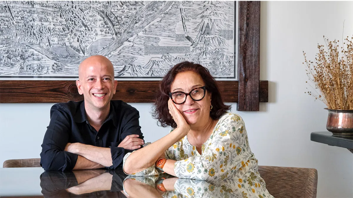 في استوديو عزة فهمي - تصوير يحيى العلايلي 