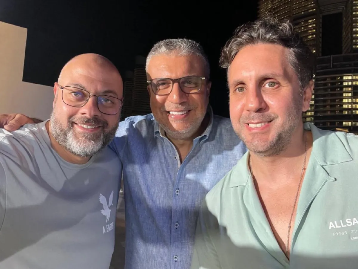 هشام ماجد وعمرو الليثي ومعتز التوني