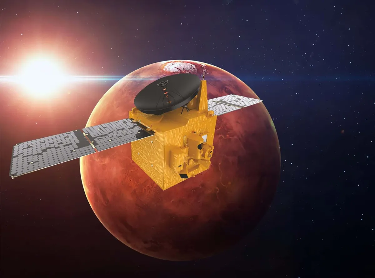 مسبار الأمل. الصورة من wam