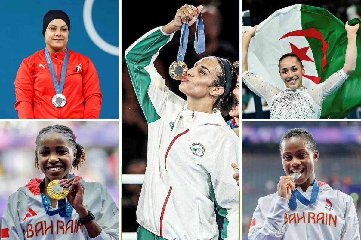 5 ميداليات حصاد اللاعبات العربيات في أولمبياد باريس 2024