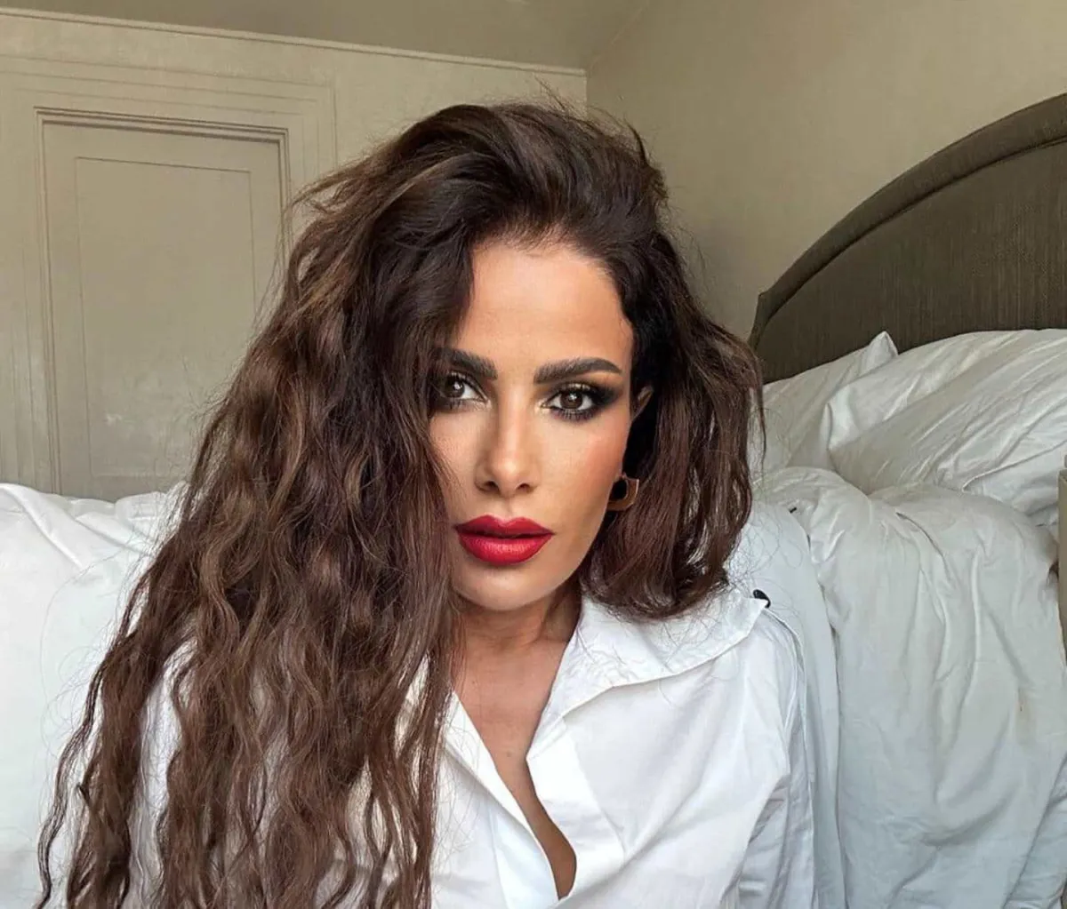 صبا مبارك - الصورة من صفحتها الرسمية على الفيس بوك