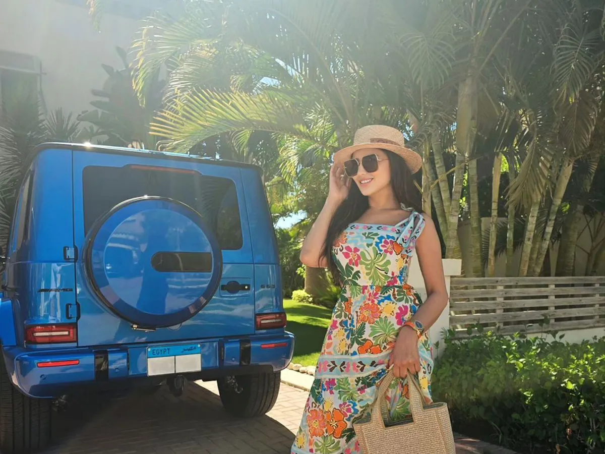 مي عمر - الصورة من حسابها على انستغرام