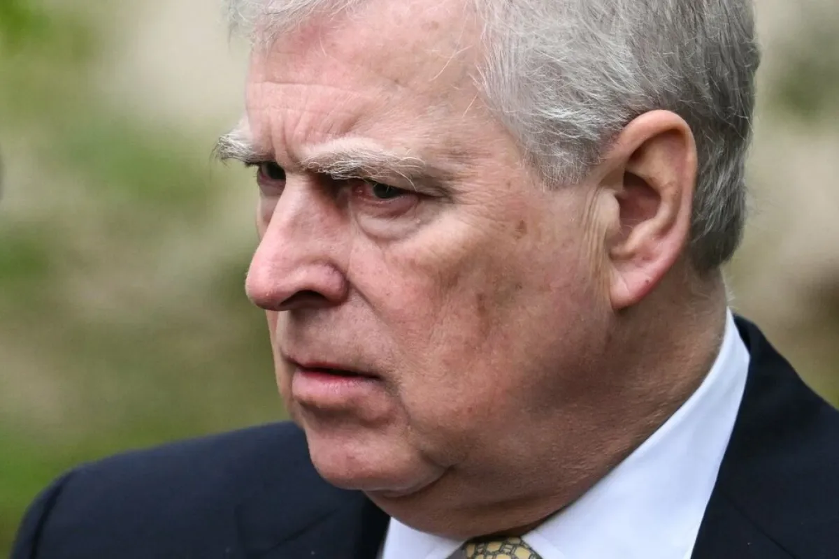 الأمير أندرو  Prince Andrew في ويندسور (مصدر الصورة: JUSTIN TALLIS / AFP)