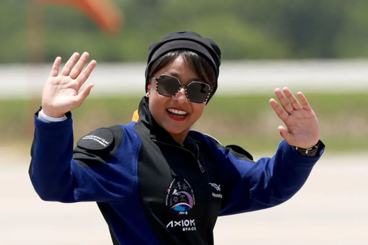 رائدة الفضاء السعودية ريانة برناوي 