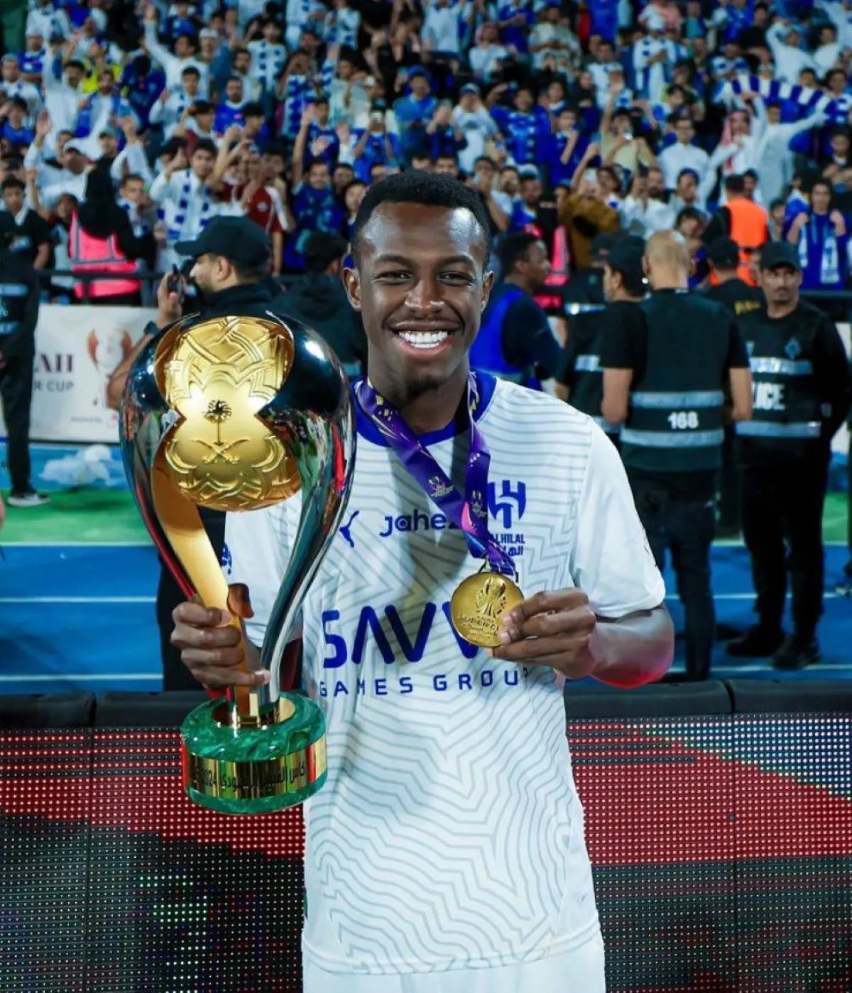 اللاعب سعود عبد الحميد - مصدر الصورة حساب اللاعب على منصة إكس