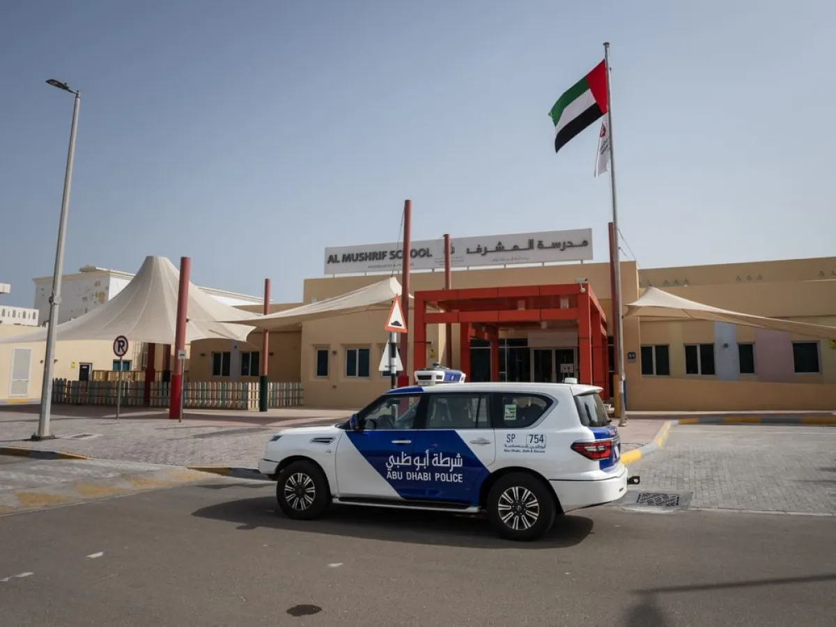 شرطة أبوظبي. الصورة من wam