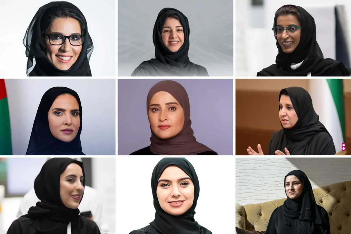 9 وزيرات إماراتيات في التشكيل الوزاري لحكومة دولة الإمارات 