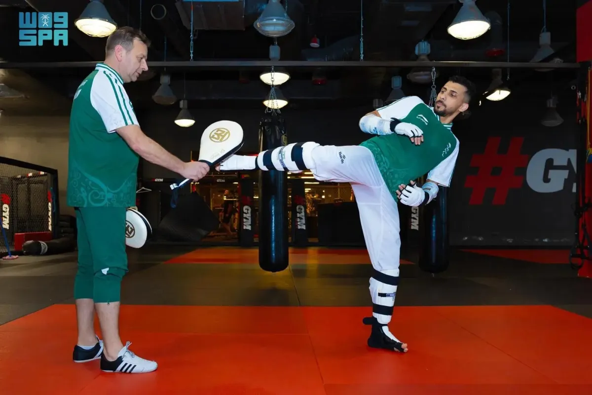 اللاعب أياد آل تريك- مصدر الصورة واس 