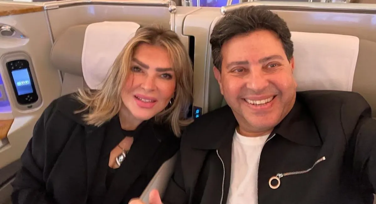 هاني شاكر وزوجته نهلة- الصورة من حساب هاني على إنستغرام