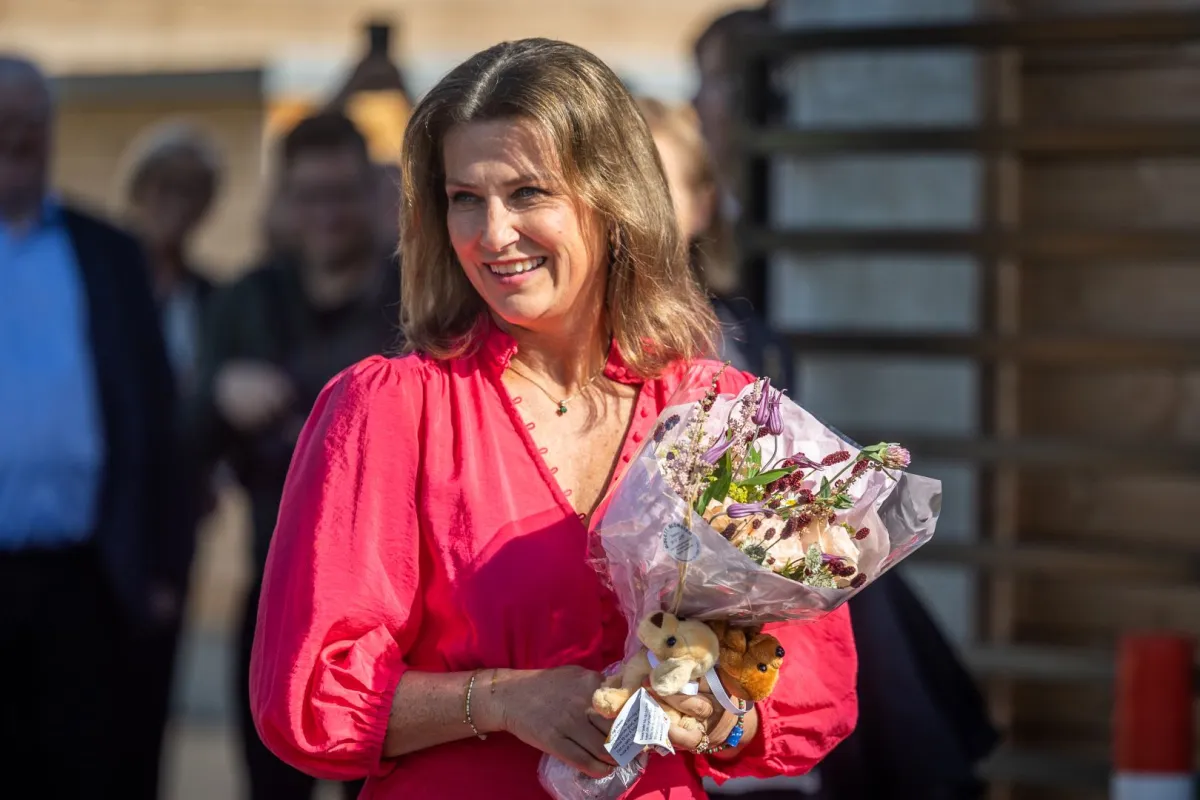 الأميرة مارثا لويز من النرويج في مدينة أس، النرويج (Princess Martha Louise of Norway in As, Norway). مصدر الصورة: Per Ole Hagen/Getty Image