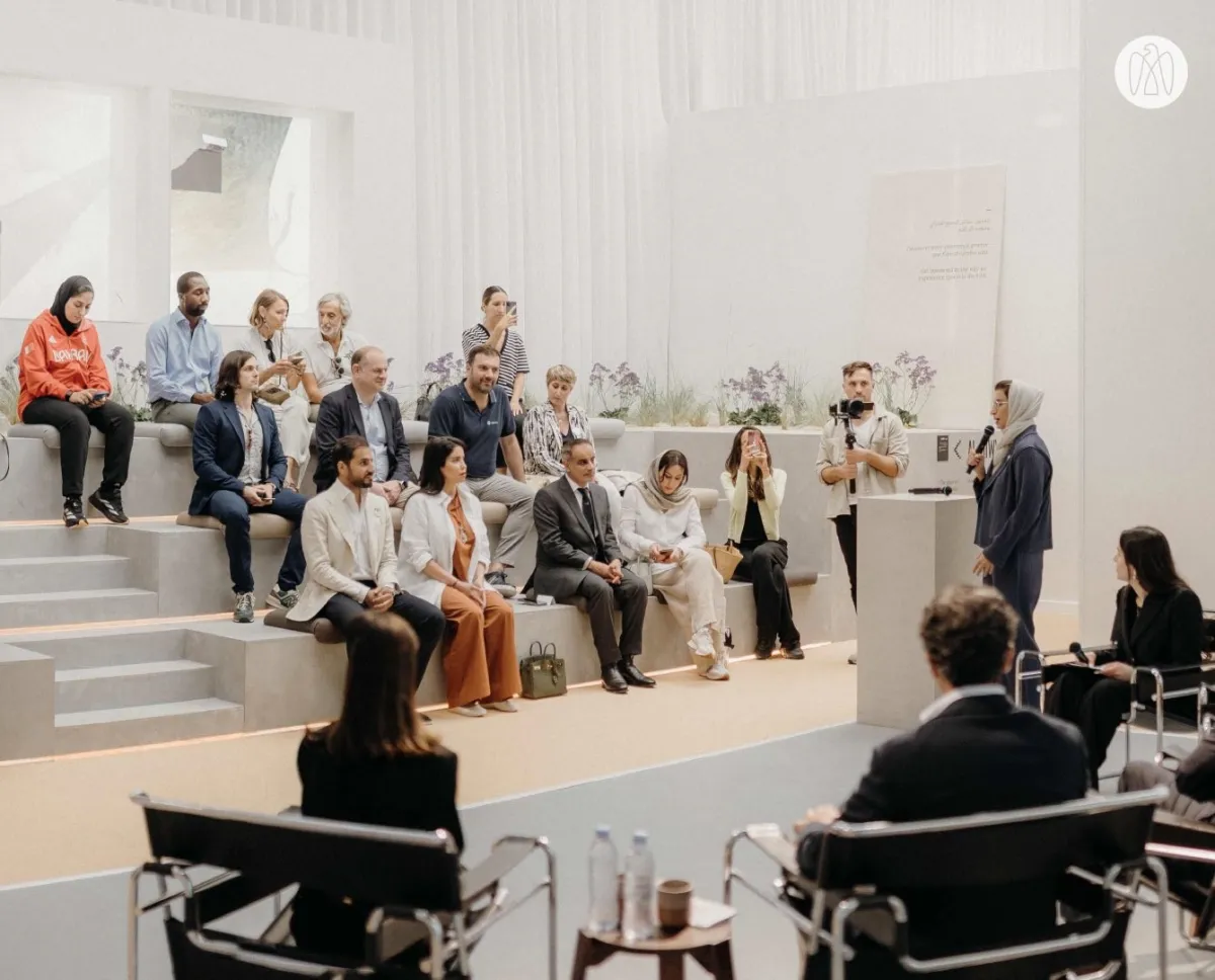 اختتام فعاليات البيت الأولمبي الإماراتي في باريس. الصورة من مكتب أبوظبي الإعلامي