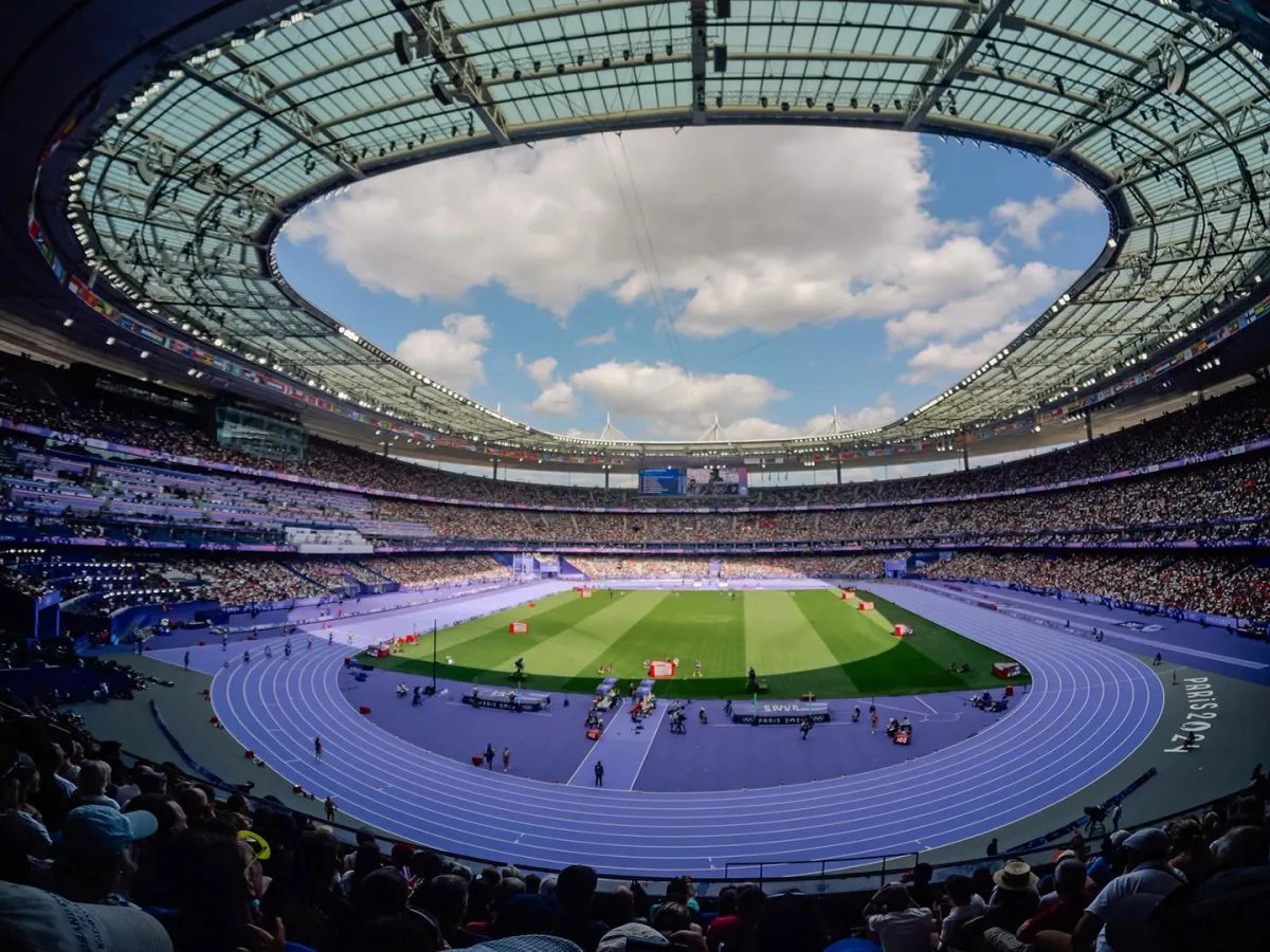 لقطة لستاد دو فرانس 