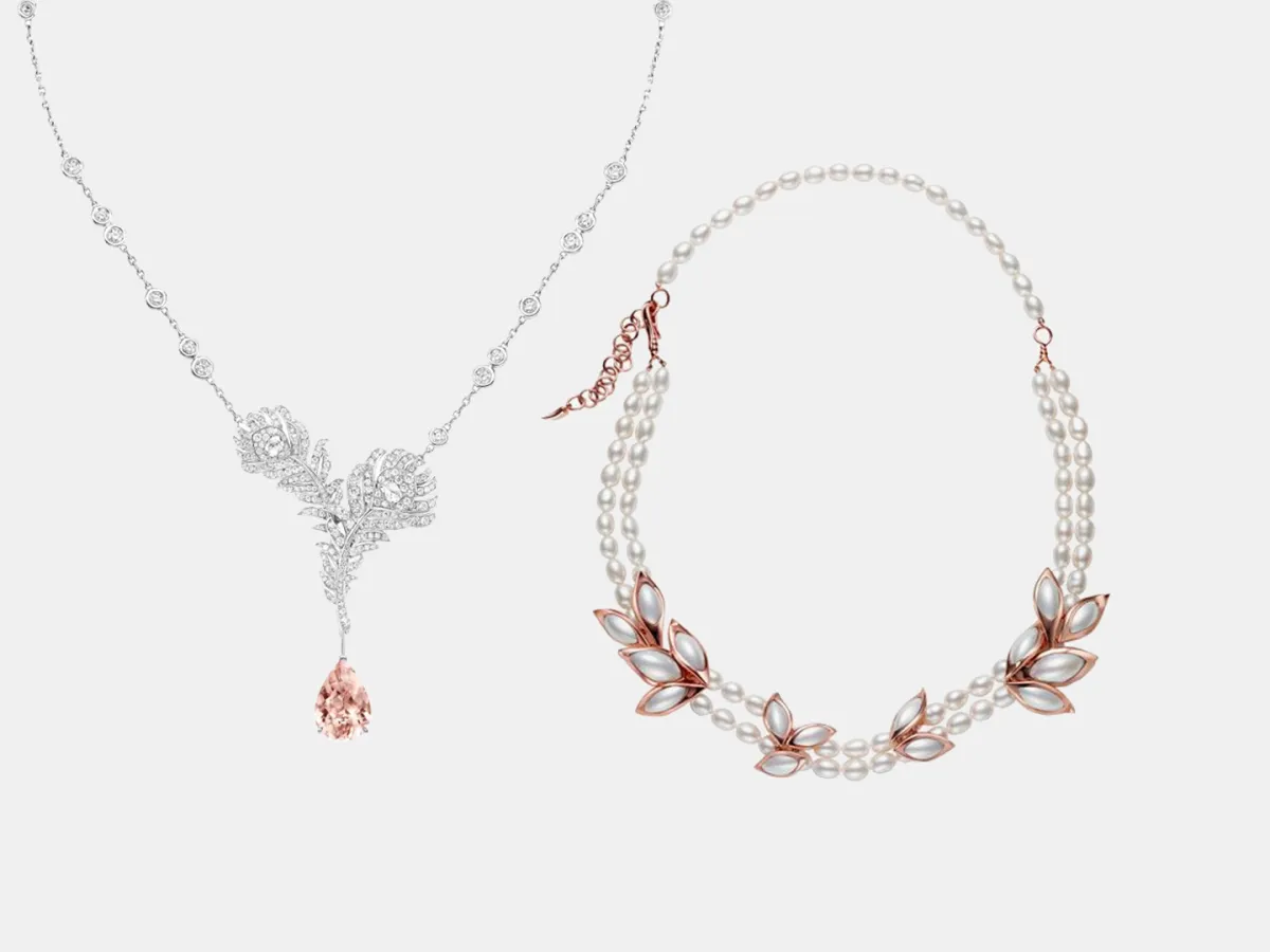 عقود ألماس فاخرة