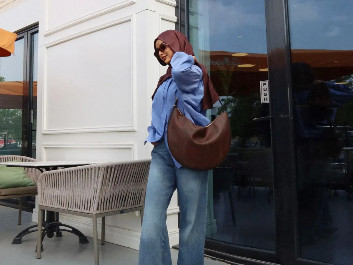 مؤثرة الموضة سهى طه -الصورة من حسابها على إنستغرام