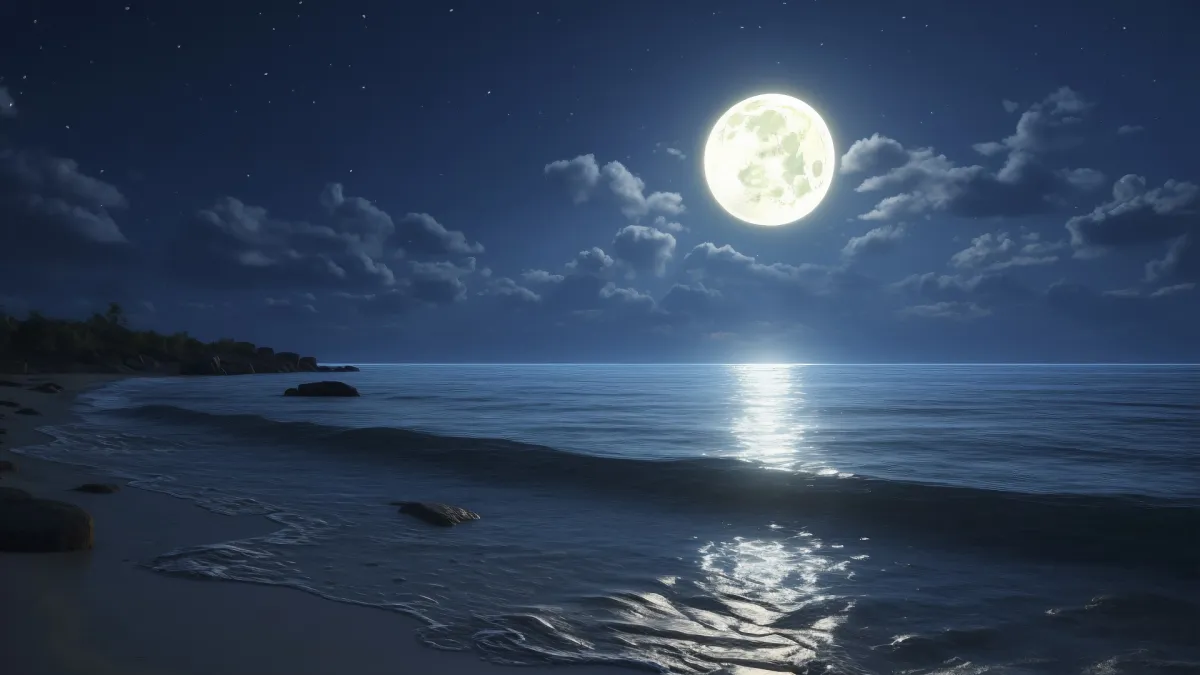 تفسير حلم رؤيا القمر بدراً- مصدر الصورة: Freepik