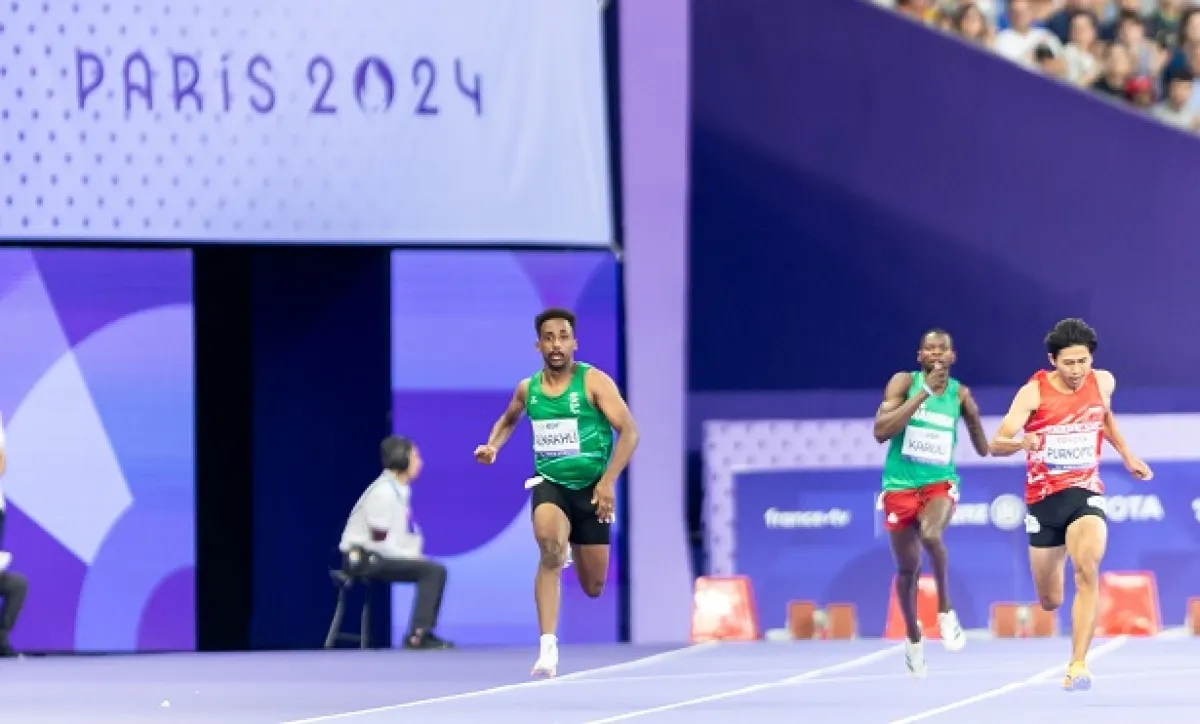 علي النخلي إلى نهائي دورة الألعاب البارالمبية باريس 2024 - الصورة من حساب اللجنة الأولمبية والبارالمبية السعودية على إكس