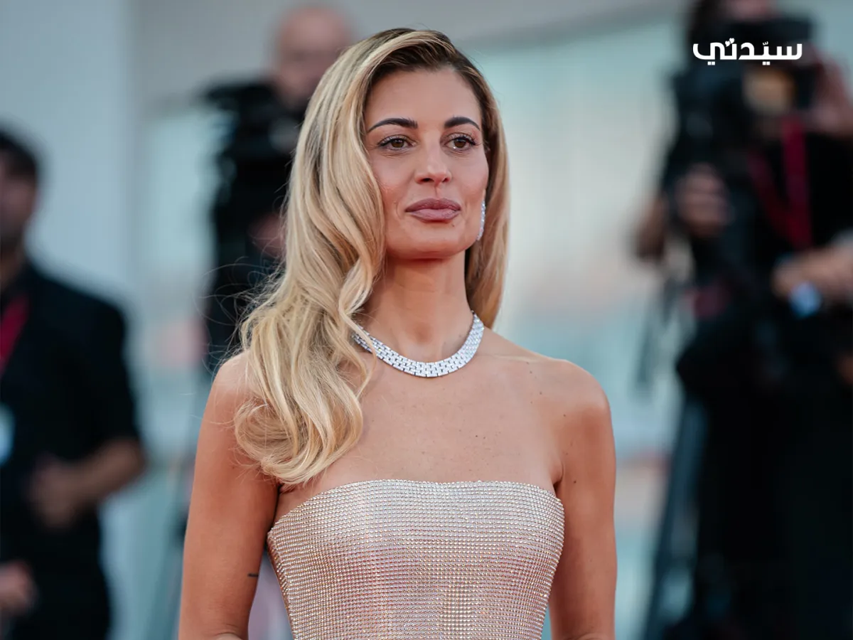 سفيفا ألفيتي Sveva Alviti في مهرجان فينيسيا السينمائي -تصوير يوسف بوهوش خاص لـ"سيدتي
