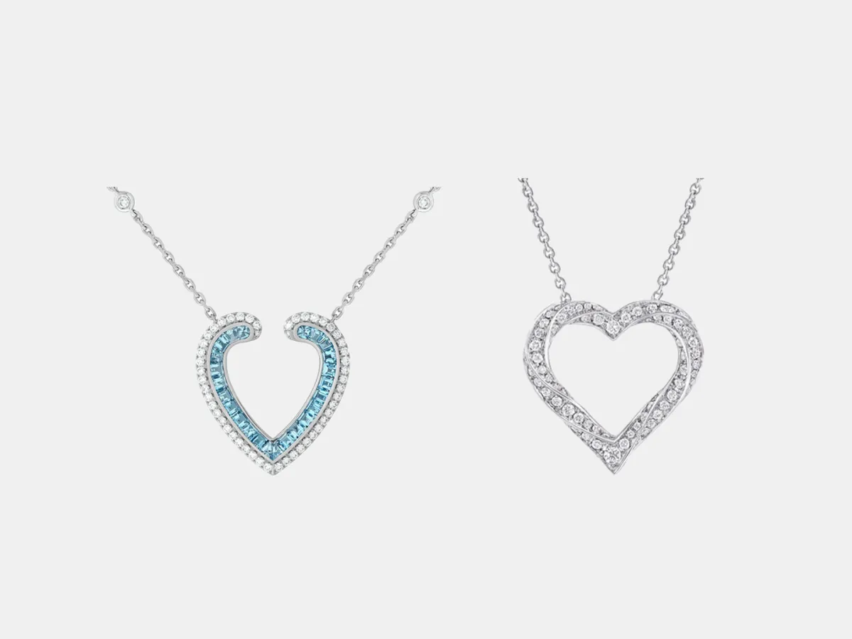 سلاسل على شكل قلب