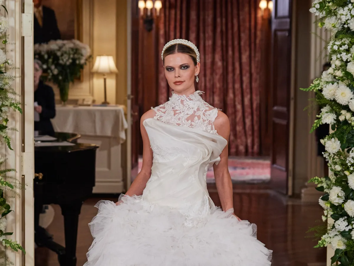 فستان زفاف من ناردوس Nardos - الصورة من Launchmetrics/Spotlight ©