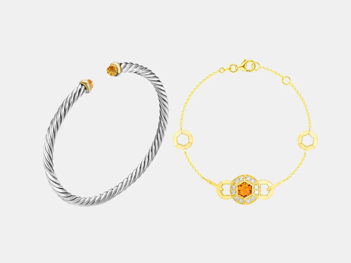 أساور مرصوفة بالسترين