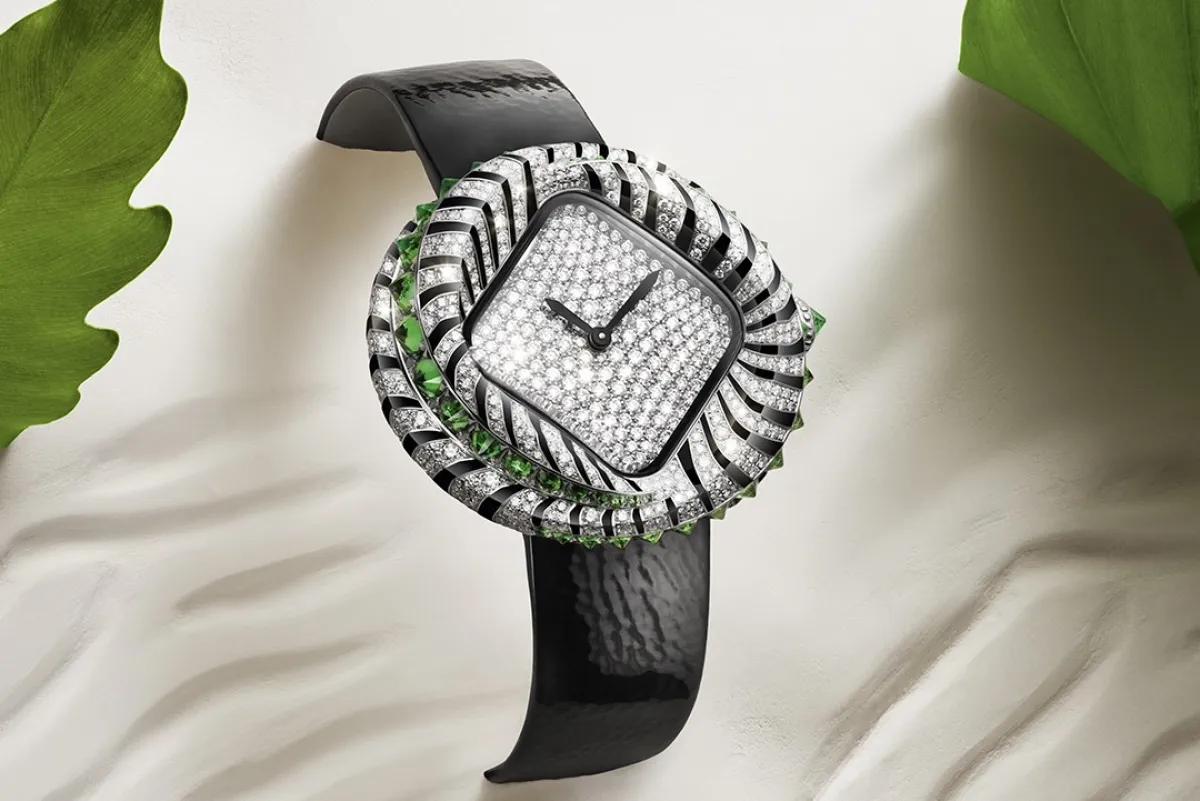 ساعة من مجموعة Jewellery Animal من كارتييه Cartier - الصورة من مكتب العلاقات العامة للعلامة 