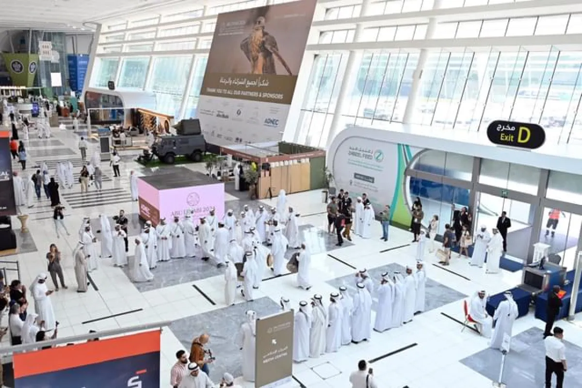 معرض أبوظبي الدولي للصيد والفروسية. الصورة من wam