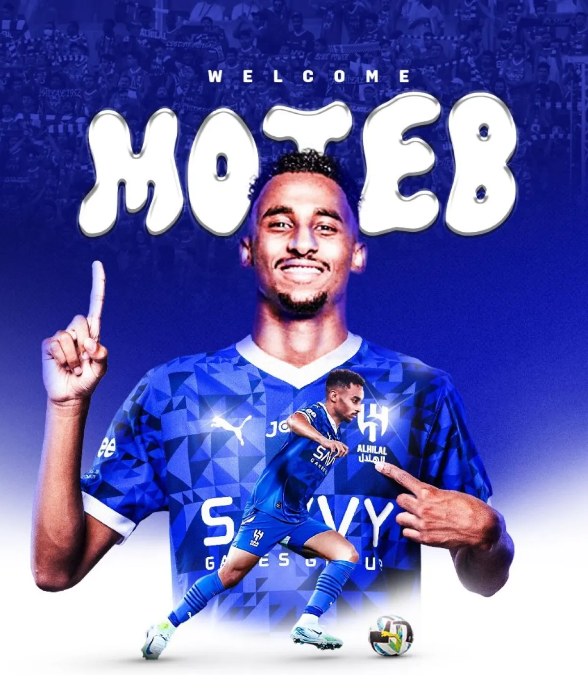 رسمياً.. الهلال السعودي يعلن تعاقده مع اللاعب متعب الحربي قادماً من الشباب