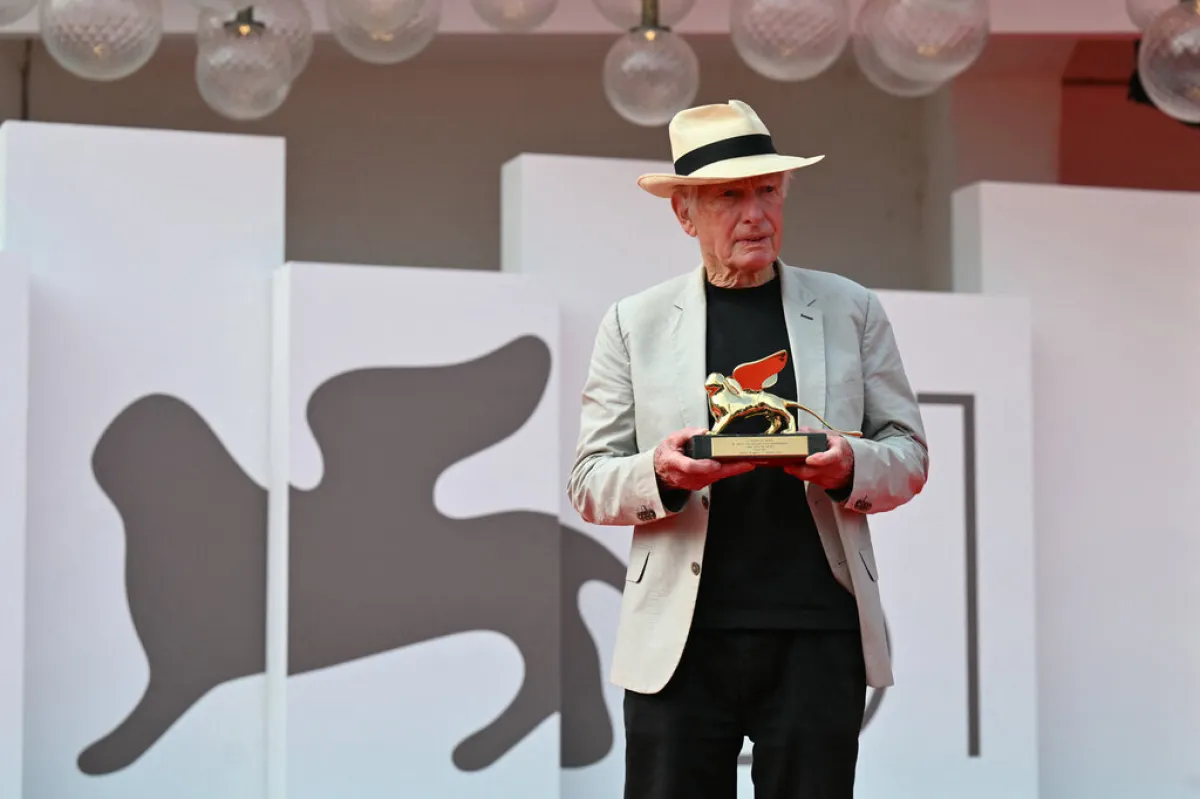 بيتر وير Peter Weir في مهرجان فينيسيا السينمائي (مصدر الصورة: Alberto PIZZOLI / AFP)