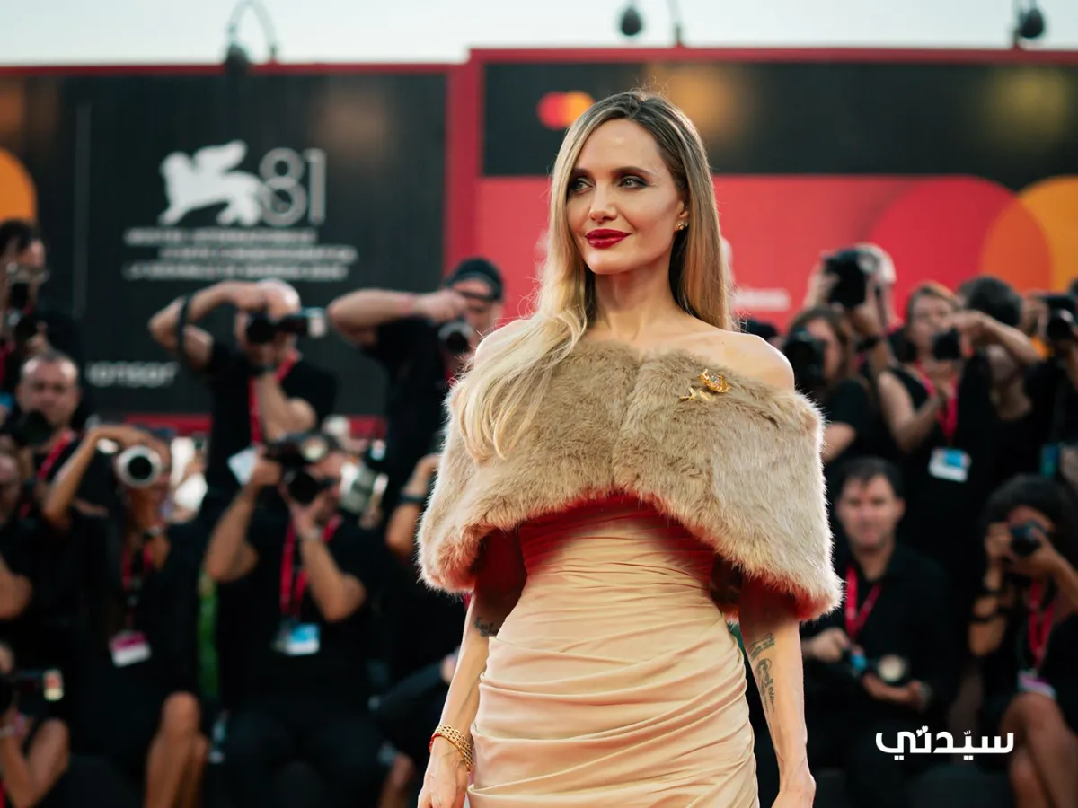 أنجلينا جولي- الصورة خاصة بسيدتي من تصوير يوسف بوهوش