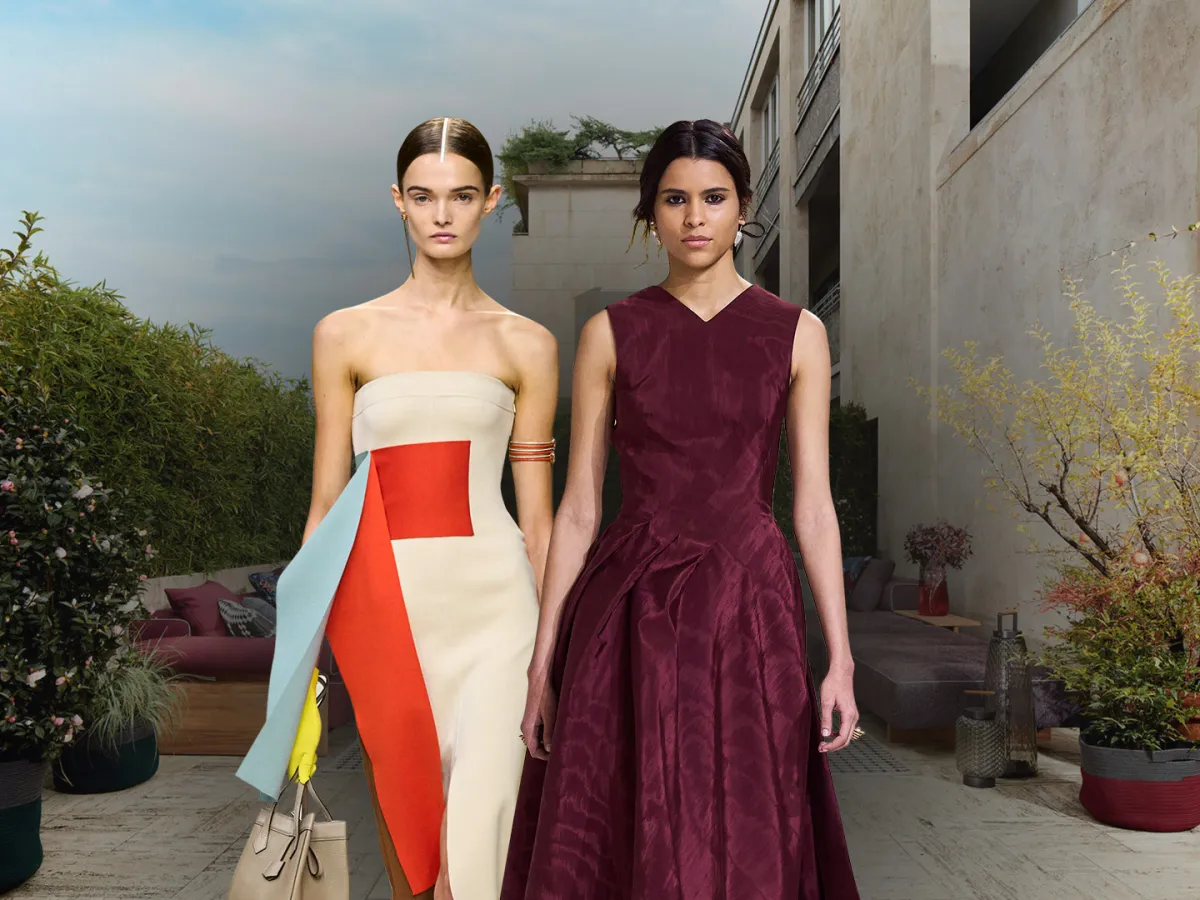 زيان من ديور وفندي-  الصورتان من Launchmetrics/Spotlight ©