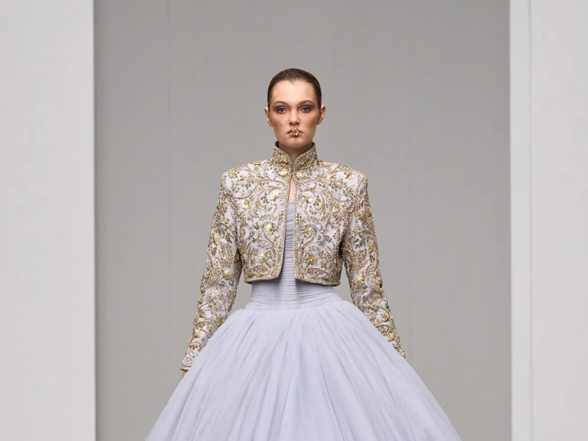 فستان من مايكل سينكو Michael Cinco - الصورة من Launchmetrics/Spotlight ©