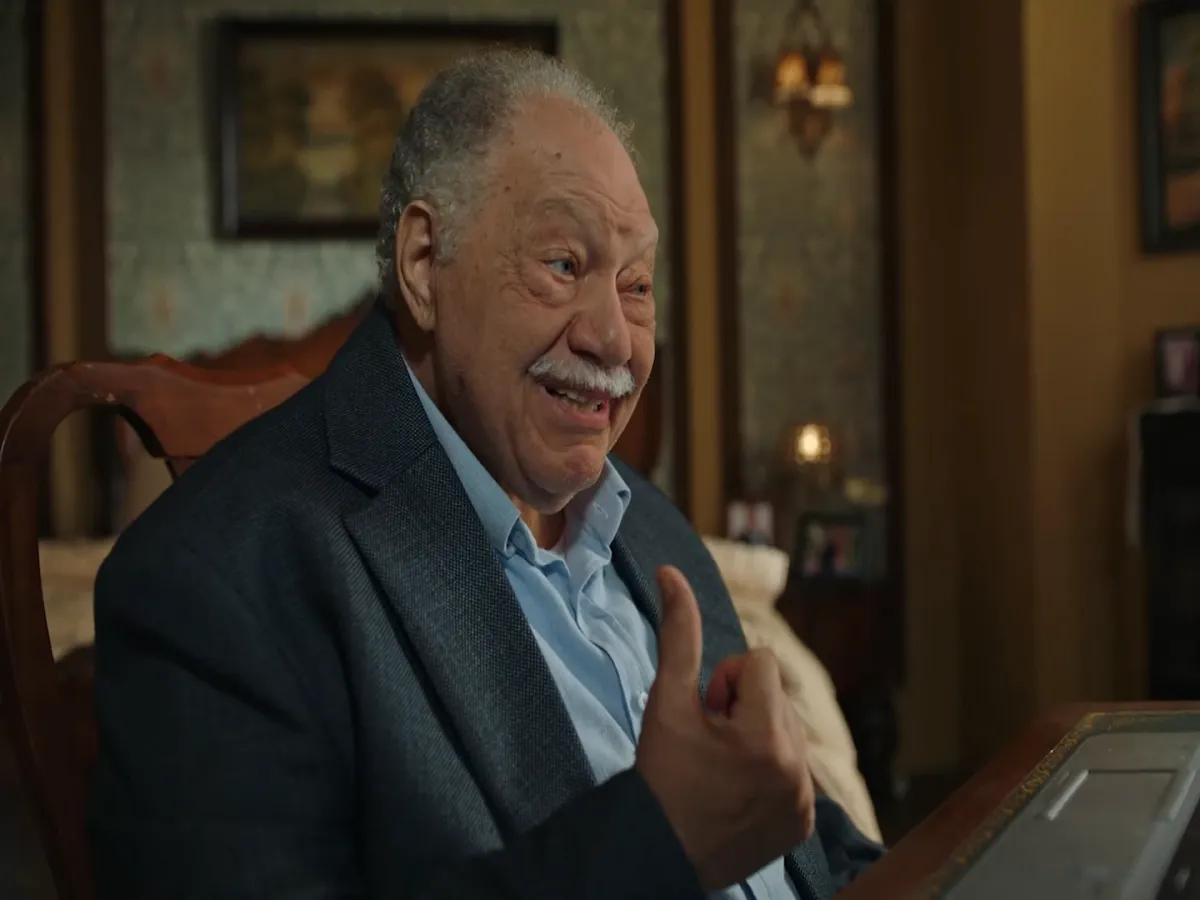 يحيى الفخراني- الصورة من شاشة عرض مسلسل عتبات البهجة