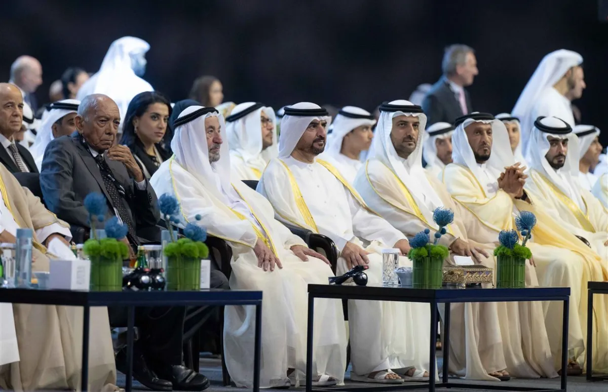 الشيخ الدكتور سلطان بن محمد القاسمي يفتتح المنتدى الدولي للاتصال الحكومي. الصورة من مكتب الشارقة الإعلامي