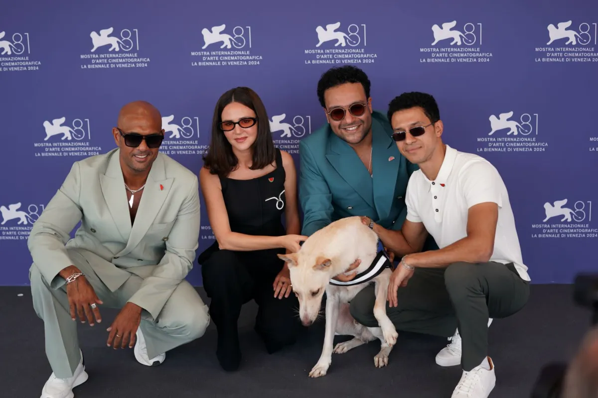 أبطال فيلم رحلة البحث عن رامبو - تصوير يوسف بوهوش خاص لسيدتي