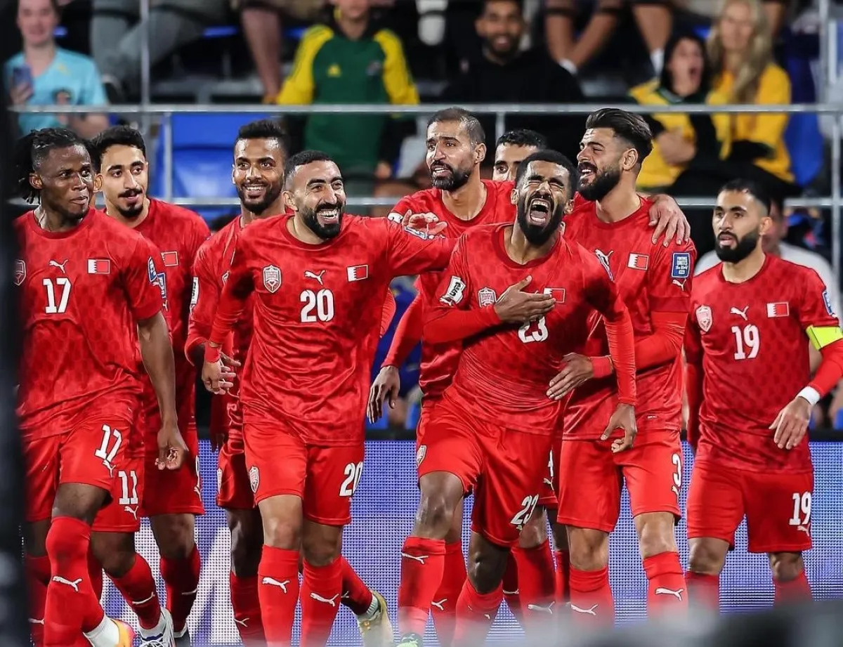 كرة القدم تكافئ منتخب البحرين ليفوز على المنتخب الأسترالي ضمن تصفيات كأس العالم 2026 - الصورة من حساب منتخب البحرين على إنستغرام