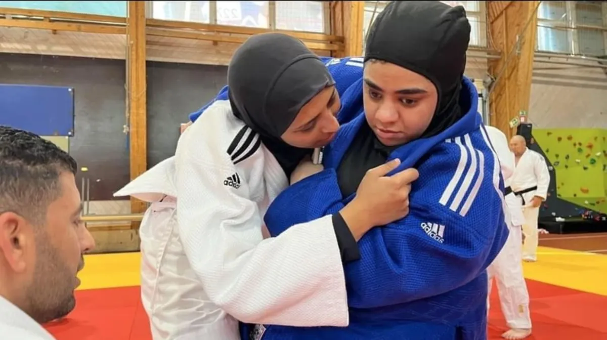 مريم الظنحاني .. أول إماراتية وخليجية في منافسات الجودو البارالمبية - مصدر الصورة وكالة انباء الإمارات