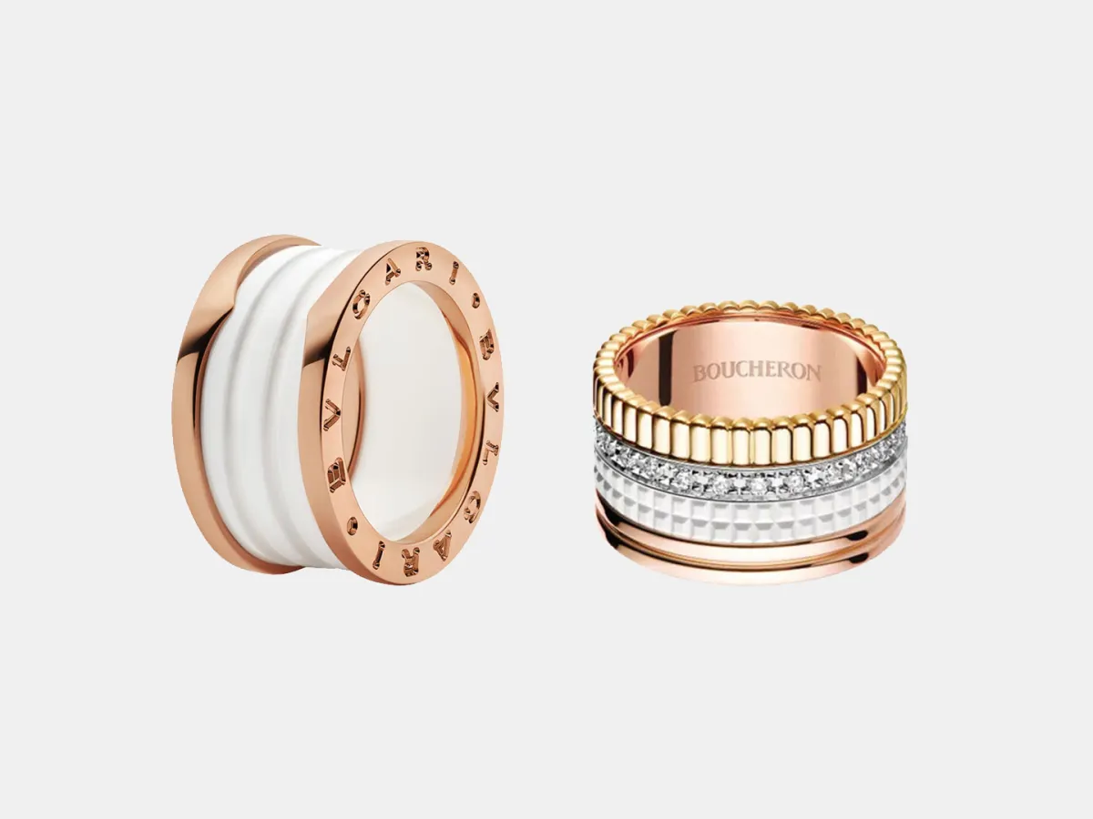 خواتم سيراميك أبيض