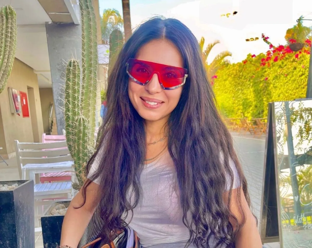 دينا - الصورة من حسابها على إنستغرام