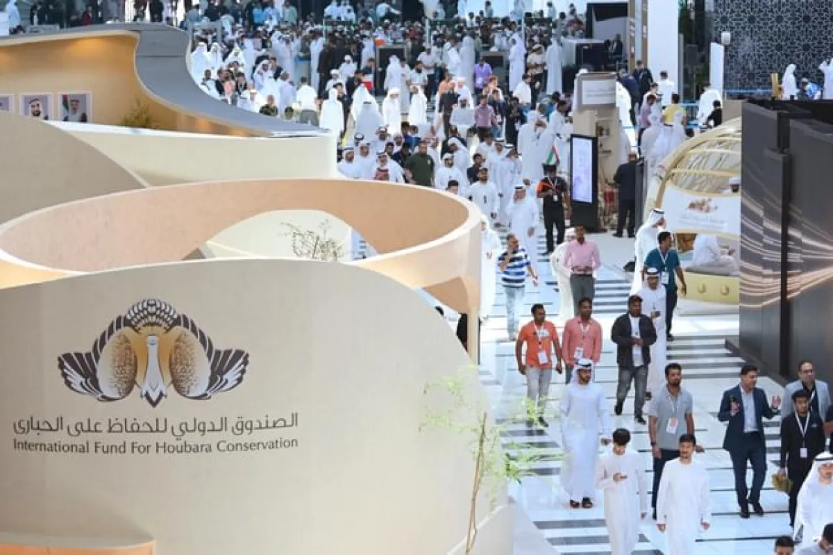 معرض أبوظبي الدولي للصيد والفروسية. الصورة من wam