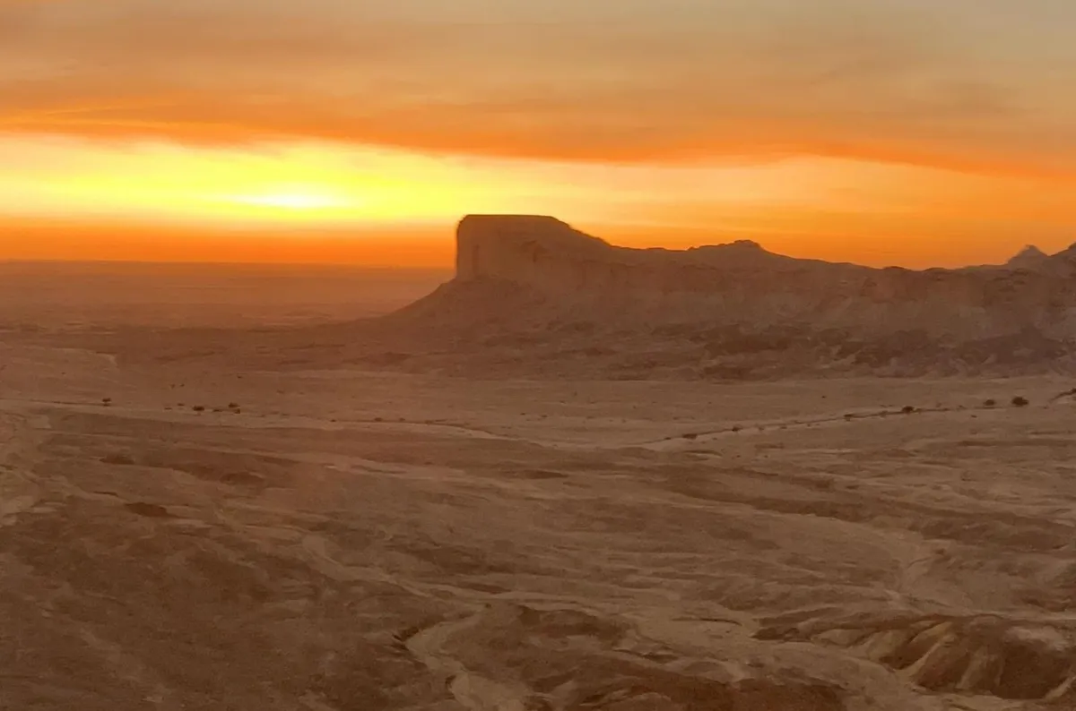 متنزهان جيولوجيان في السعودية