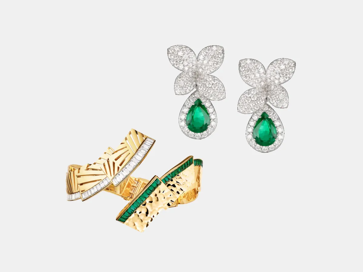 مجوهرات الزمرد الأخضر