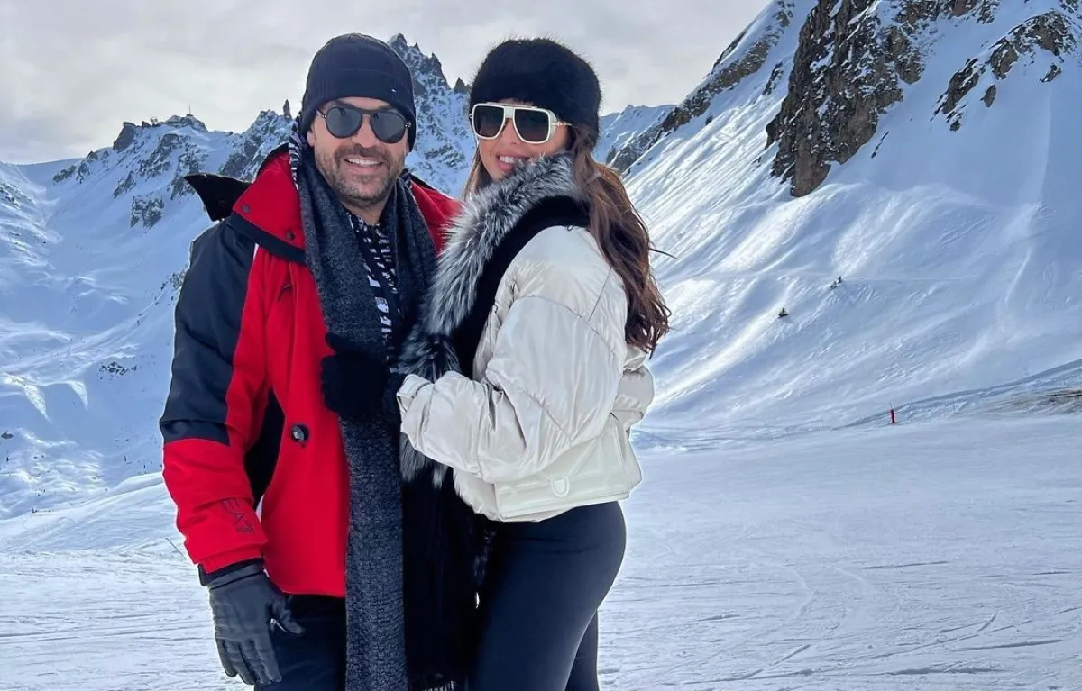 نيكول سعفان وطارق العريان- الصورة من حساب نيكول على إنستغرام